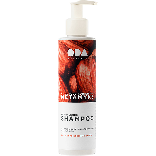 ODA Naturals Шампунь восстанавливающий с кератином ODA NATURALS Shampoo for hair with keratin